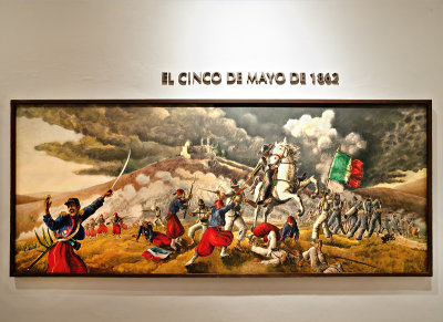 Cinco De Mayo battle painting