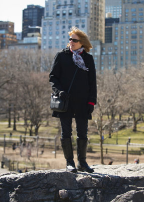Sue in Central Park