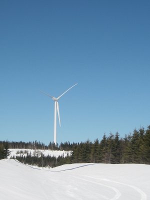 Éolienne, Massif-du-Sud