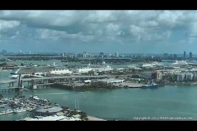 Celebrity Reflection from cruisecam- far left
