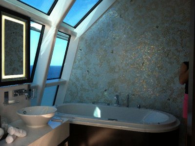 Bath and indoor tub