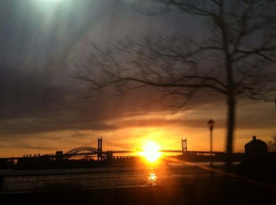Sunrise over Brooklyn