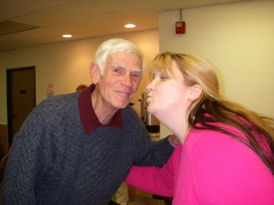 My Dad and cousin Amy Klovski
