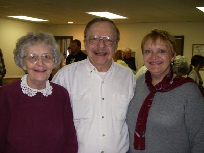 Marilyn and Ron Trapp with daughter Carol...my folks friends since High School and Jr. College