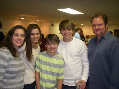Shelli Stuiber Whallon and Natalie, Camden, Chase and Rick Whallon