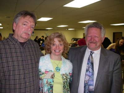 with Uncle Johnny and cousin Brian