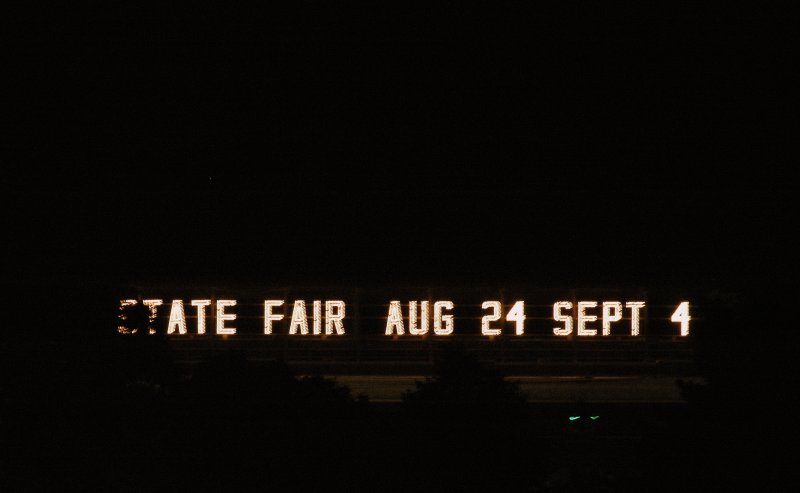 Grandstand Sign - MN State Fair