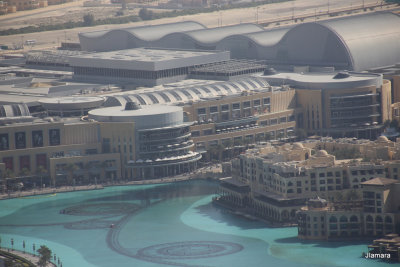 Dubai mall and the Fountain