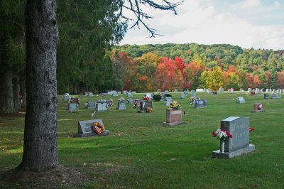 Mtn View Cemetery Early Hues Breaking Thru tb0912ktr.jpg