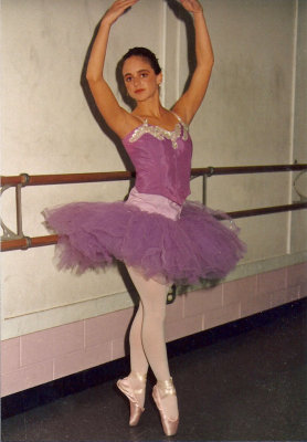Michelle as a Ballerina