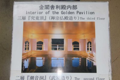 Interior, 3rd Floor photo of the Golden Pavillion.