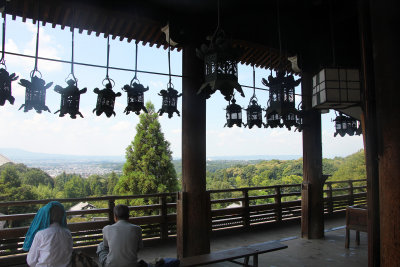 The beautiful main hall was rebuilt in 1669 after burning during a Shini-e ceremony.