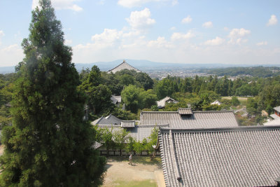 View of Nara from the balcony.