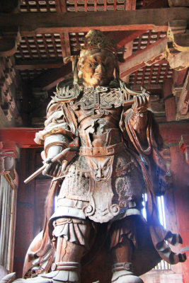 Guardian god demon that protects temple.