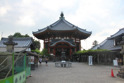 View of Nara's South Octagonal Hall, which is the ninth temple on the West Japan 33 Temple Pilgrimage Route.