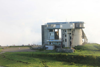 Summit station of the aerial cableway.