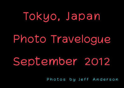 Tokyo, Japan (September 2012)