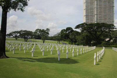 It contains the largest number of graves of U.S. military dead of World War II. The total is 17,201.