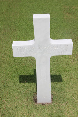 Close-up of one of the thousands of crosses.