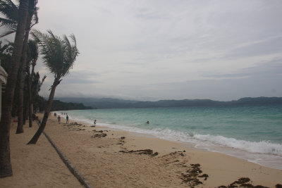 It also rained a lot in Boracay since September is the rainy season.
