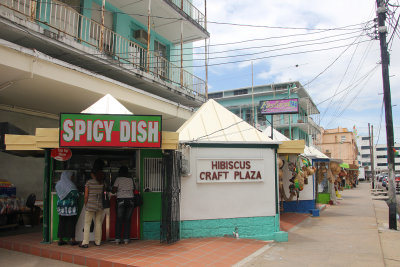 Next to the craft market is the Spicy Dish. I decided not to eat there!