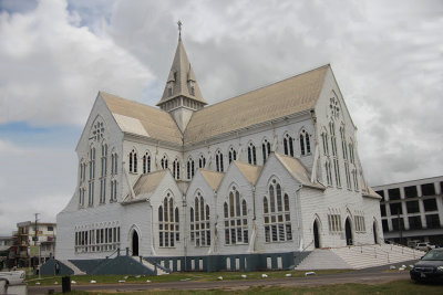 St. Georges Cathedral in Georgetown, which was completed in 1892.