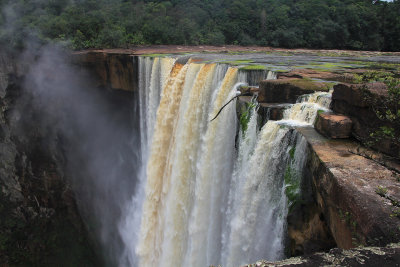 Close-up of the falls. The power of them was awe-inspiring.