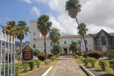 Built on the site of an earlier Anglican Church that was destroyed by a hurricane in 1780, the new church was dedicated in 1820.