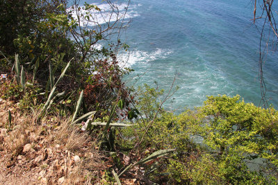 The precipice at Leapers Hill where many Caribs jumped to their death.