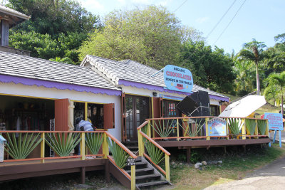 Souvenir shop and chocolate shop at Belmont Estates.