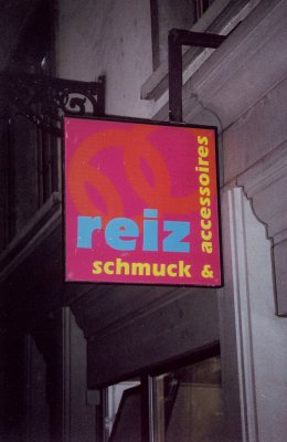 Schmuck means jewel in German.  In New York, it means something else!