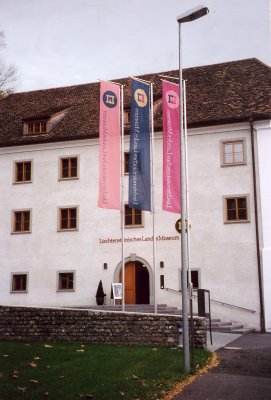 View of the Liechtenstein National Museum (the Landes Museum).