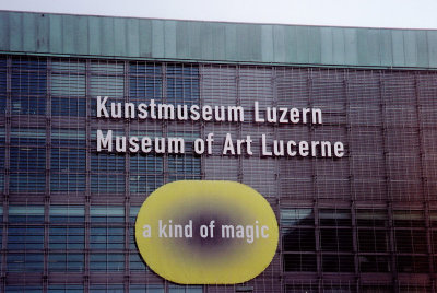 Faade of the Kunst Museum (Modern Art Museum) of Lucerne.