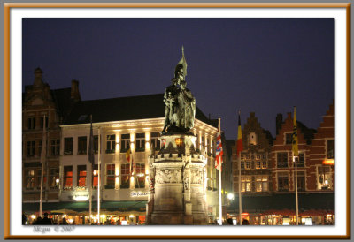 Statue of Jan Breydel and Pieter de Coninck
