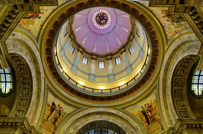 Dome and the Murals around It 