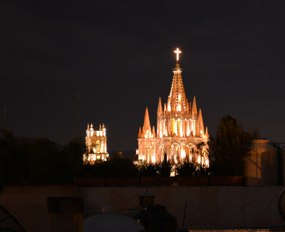 Night view of Parrochia from our roof.jpg