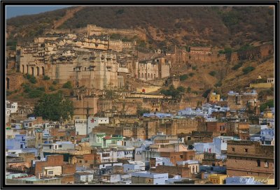 Bundi. View of the Old Town and Palace.