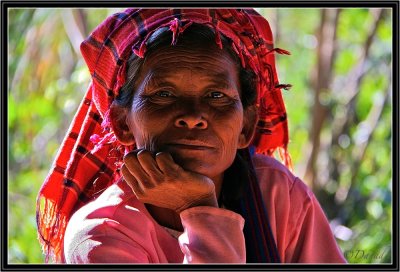 Portrait of a Pa-O. Inthein Market.