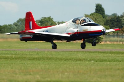Jet Provost landing