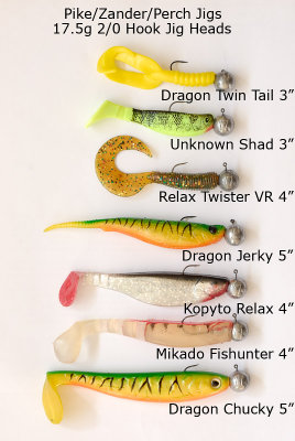 Pike/Zander/Perch Jigs