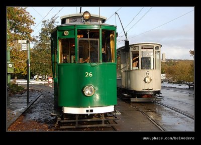 Trams 6 & 26, Beamish Living Museum