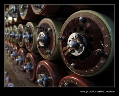 'Bombe' Dials, Bletchley Park