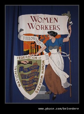Women Chainmakers Flag, Black Country Museum