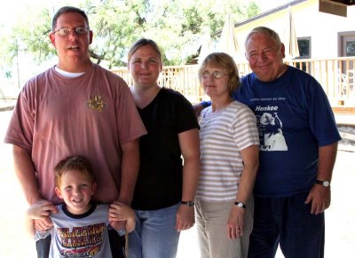 Family in San Angelo