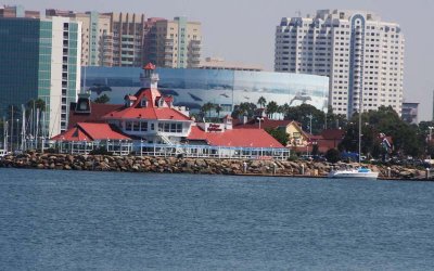 View from Pier J- Long Beach