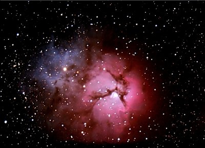 M 20, The Trifid Nebula