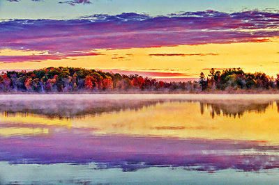 Otter Lake At Sunrise 20121017