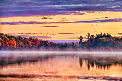 Otter Lake At Sunrise 29733-4