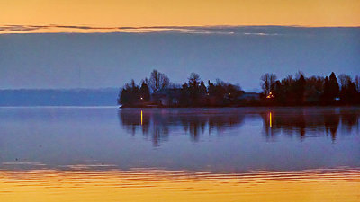Lower Rideau Lake At Dawn 20121121