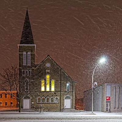 Snowy First Baptist Church 20121221